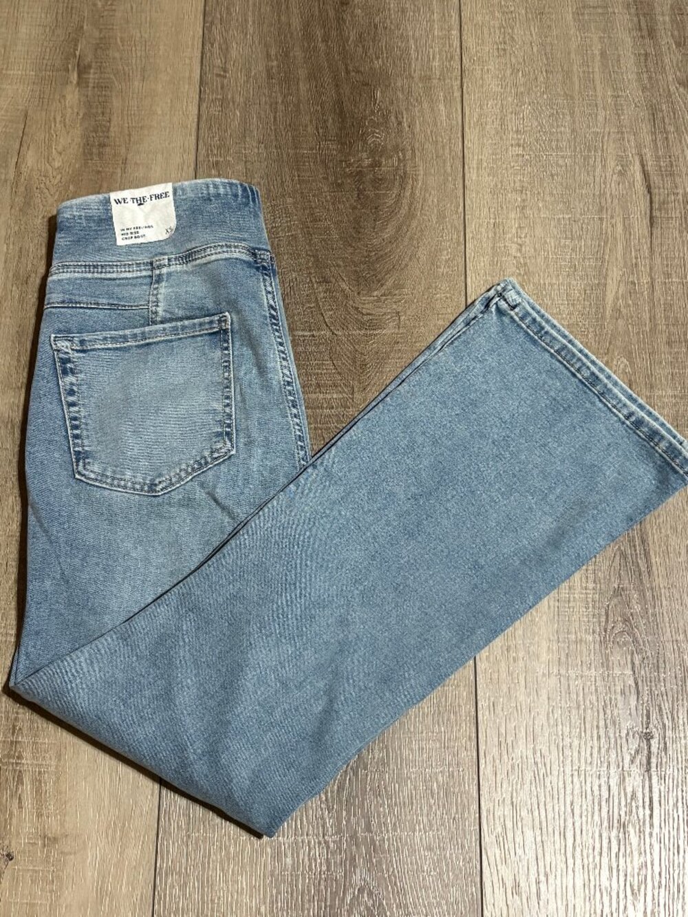 NWT We The Free People Crop Bootcut Jeans Size XS